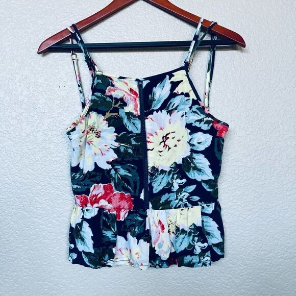Minkpink Flowy Summer Floral Crop Top XS - Picture 1 of 5